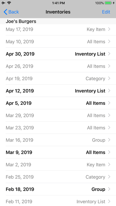 OCMobile - Inventory iPhone screenshot