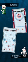 Screenshot of Flick Champions Winter Sports