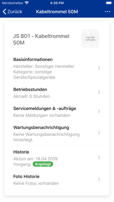 Screenshot #2 pour GVS Gerätemanager