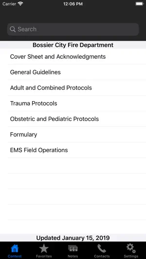 Bossier City Fire Department screenshot 2