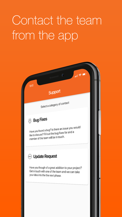 Createanet Support Screenshot