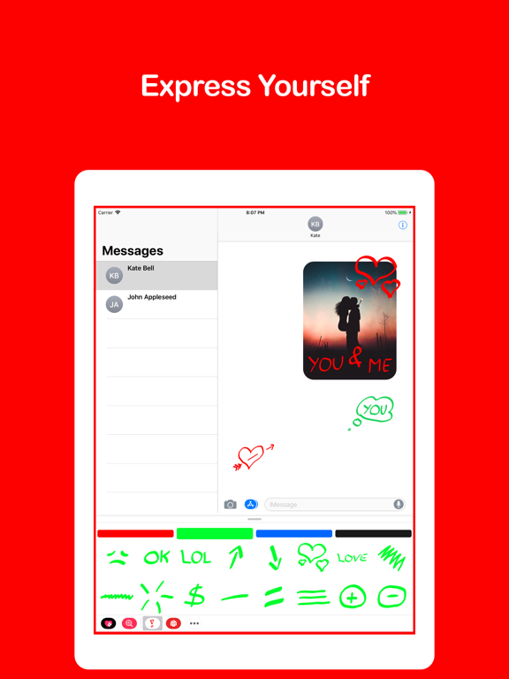 Screenshot #4 for Marker & Highlighter Stickers