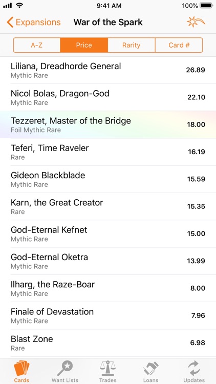 MTG Trades