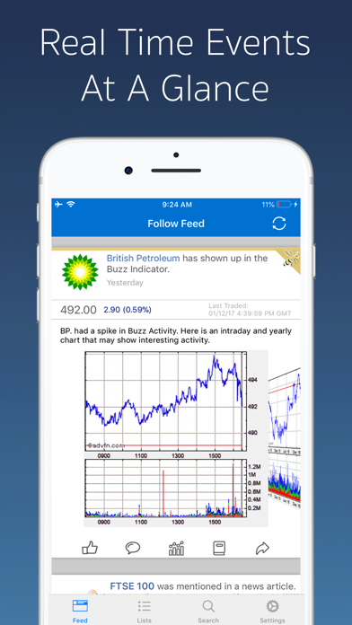Screenshot #1 pour Follow Feed - Stocks, Crypto