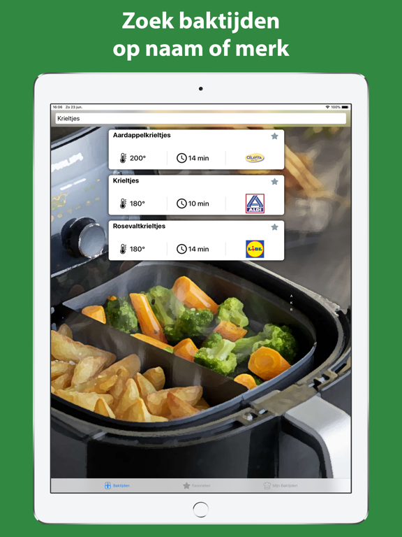Screenshot #5 pour Airfryer Baktijden - 2022
