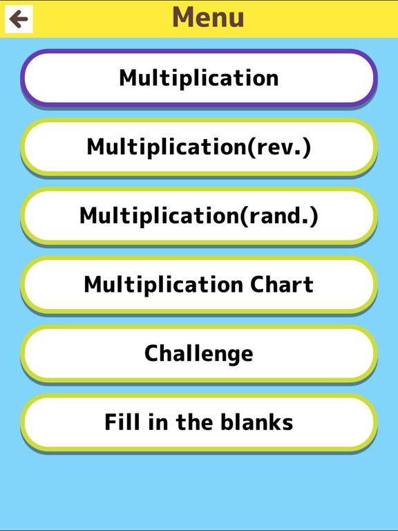 Screenshot #5 pour Multiplication Table Practice