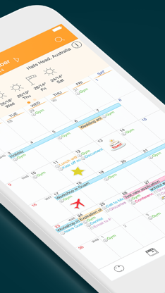 Awesome Calendar screenshot 2