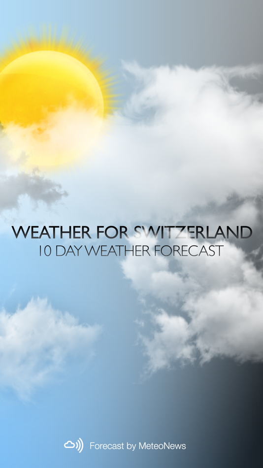 Weather for Switzerland - 7.15.2 - (iOS)