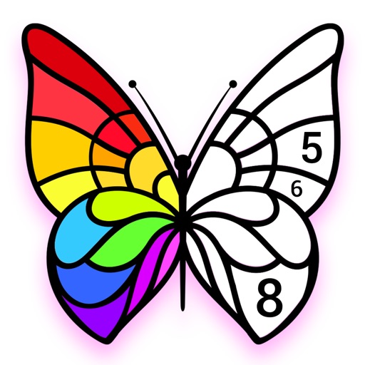 Star Coloring Pages by Number icon