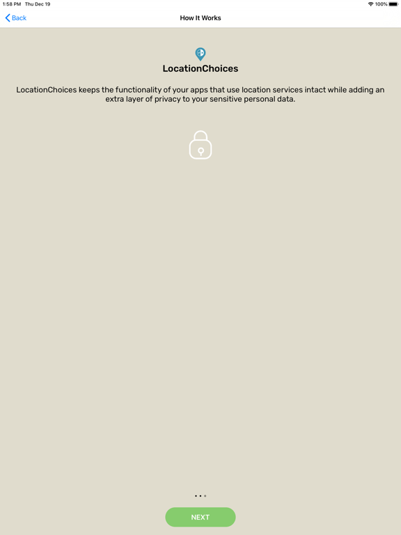 LocationChoices iPad screenshot 2 - Utilities app