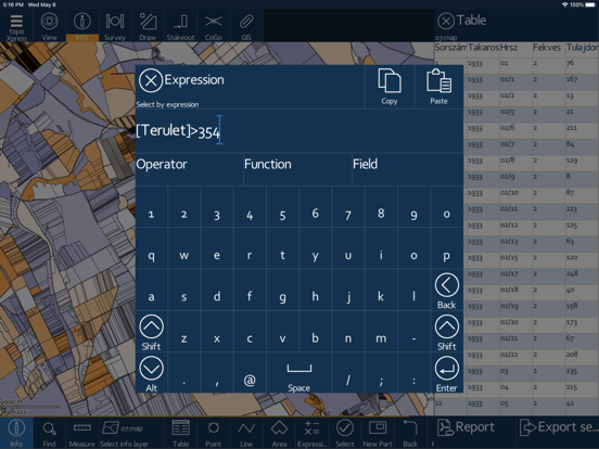 topoXpress iPad screenshot 8 - Navigation app