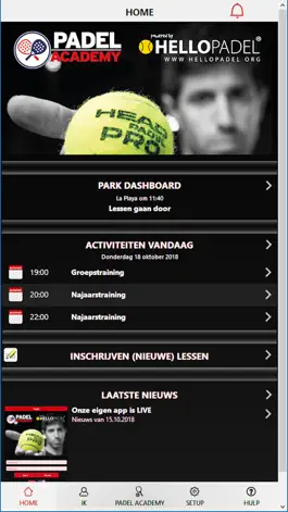 Game screenshot Padel Academy apk