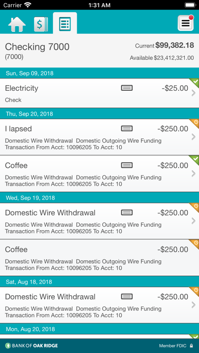 Bank of Oak Ridge - Business Screenshot