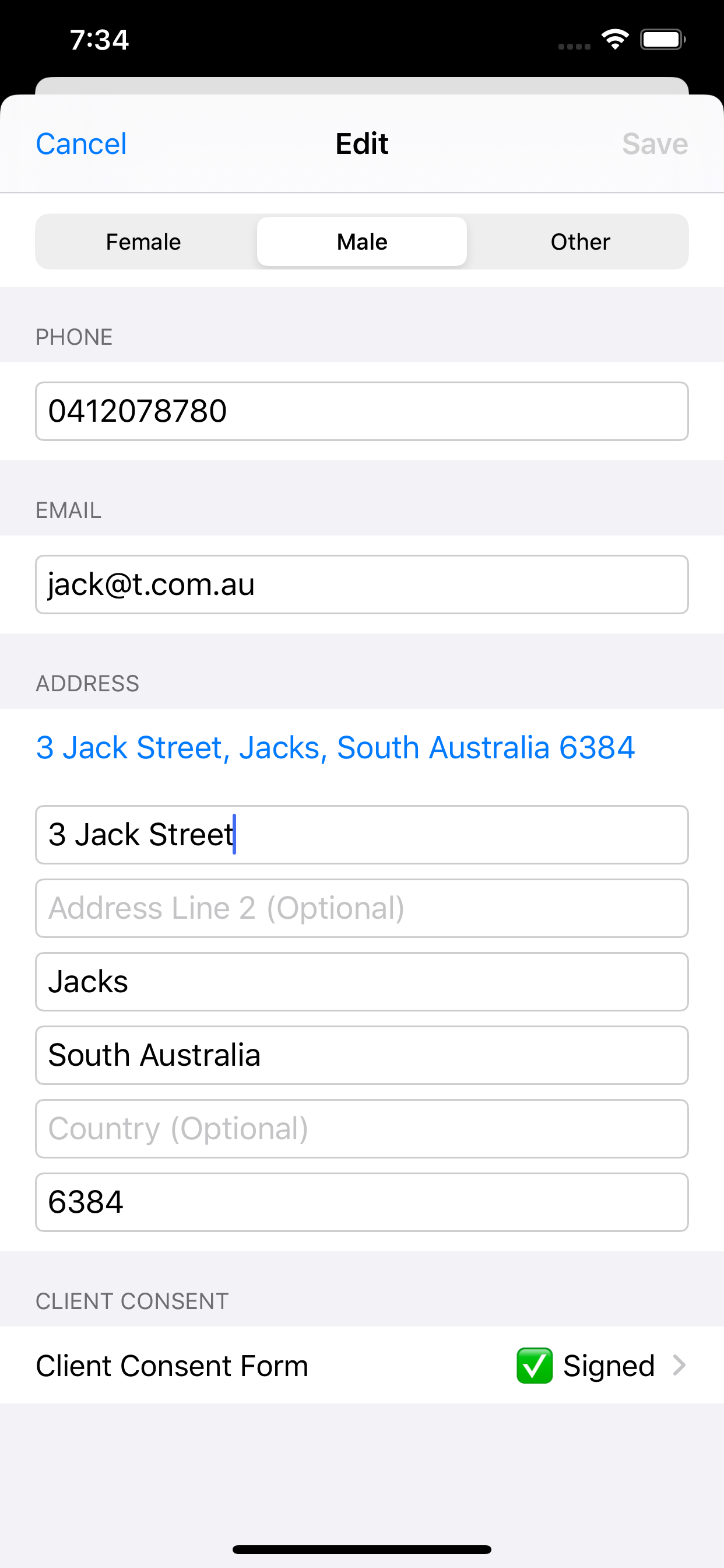 Massage Note screenshot 5