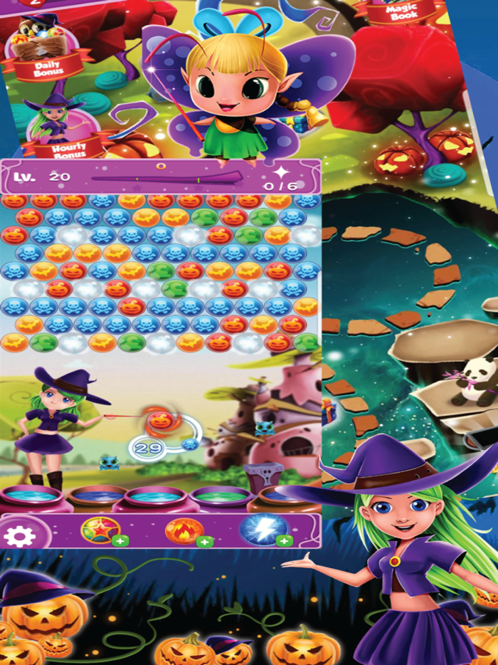 WitchLand Bubble Shooter