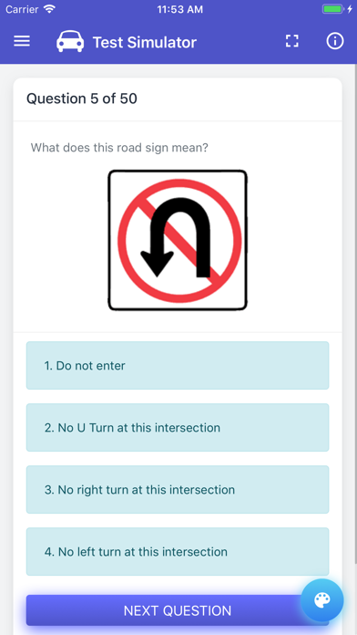 Screenshot #1 pour Oklahoma DPS Practice Exam