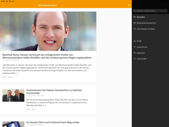 Screenshot #5 pour CDU intern