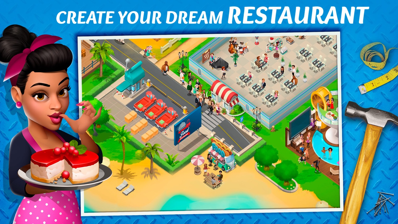 Tasty Town Original screenshot 1 - iOS game interface