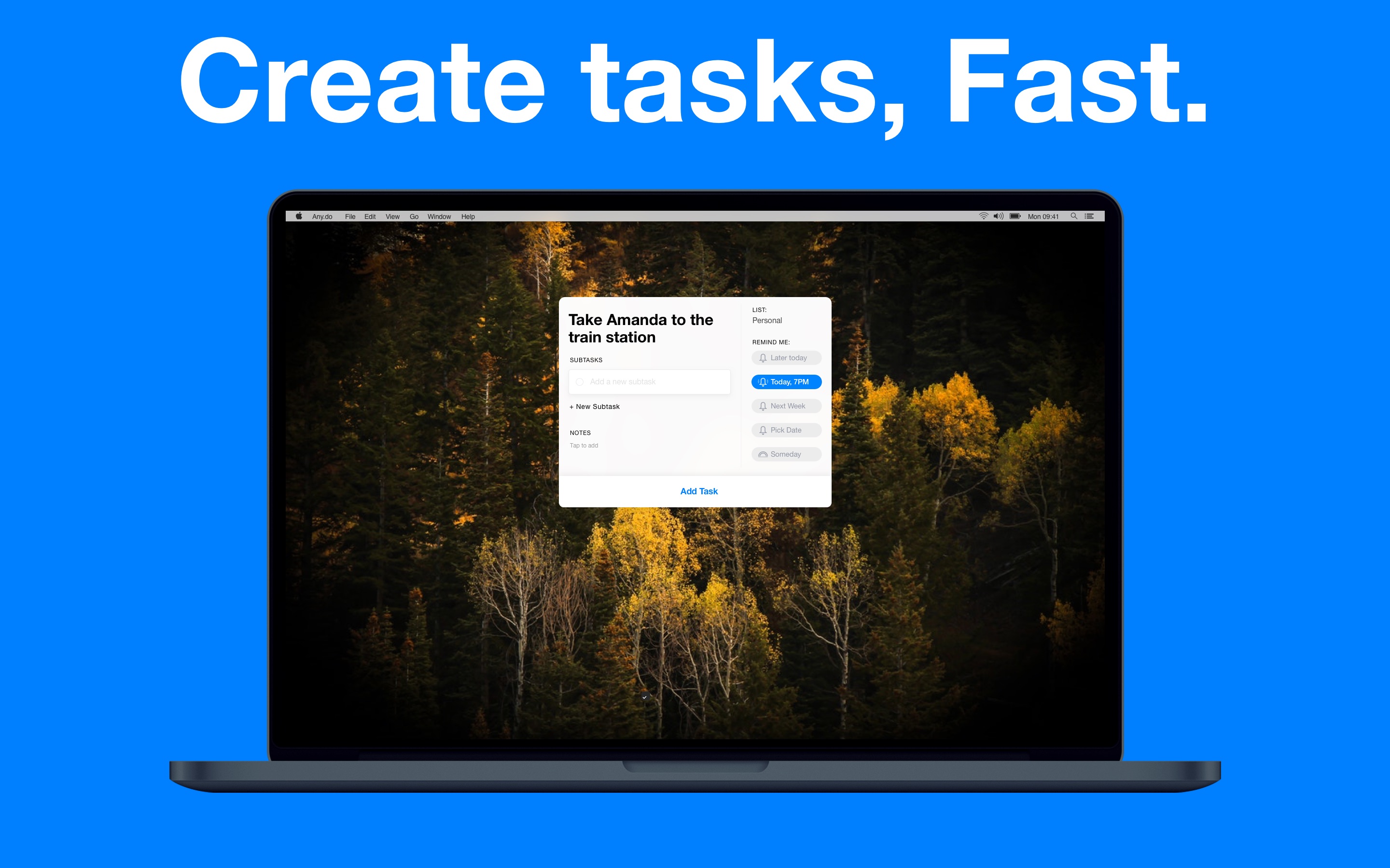 Screenshot do app Any.do: To-do list & Tasks