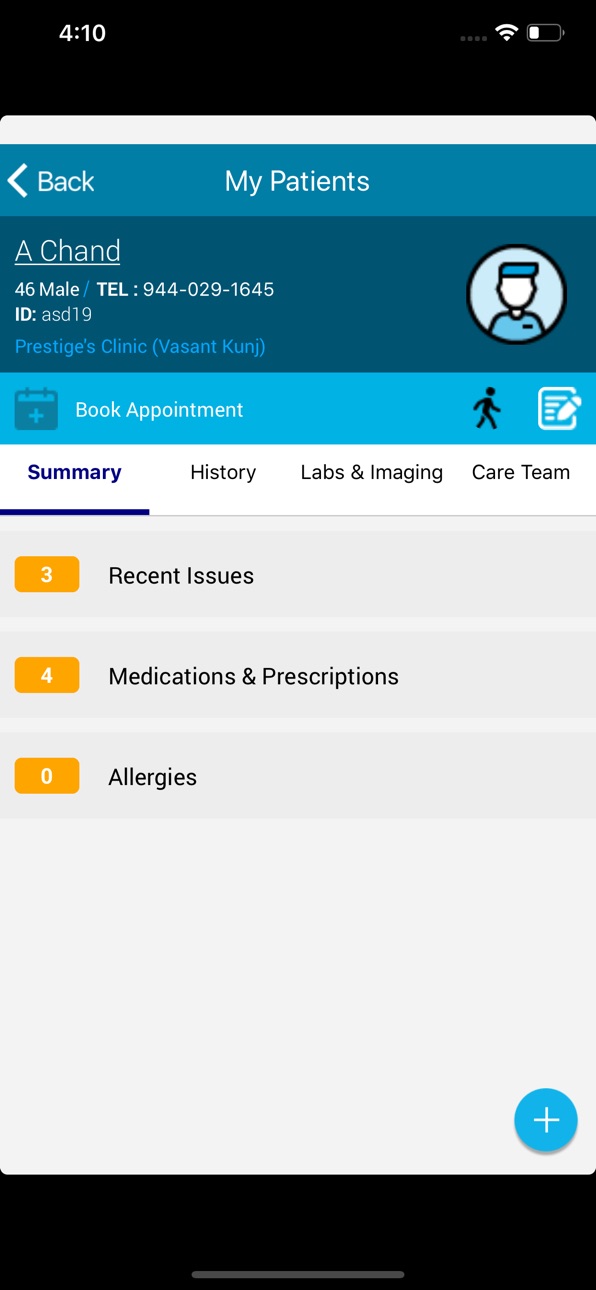iPhone screenshot