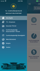 T.C. Mevzuat Bilgi Sistemi screenshot
