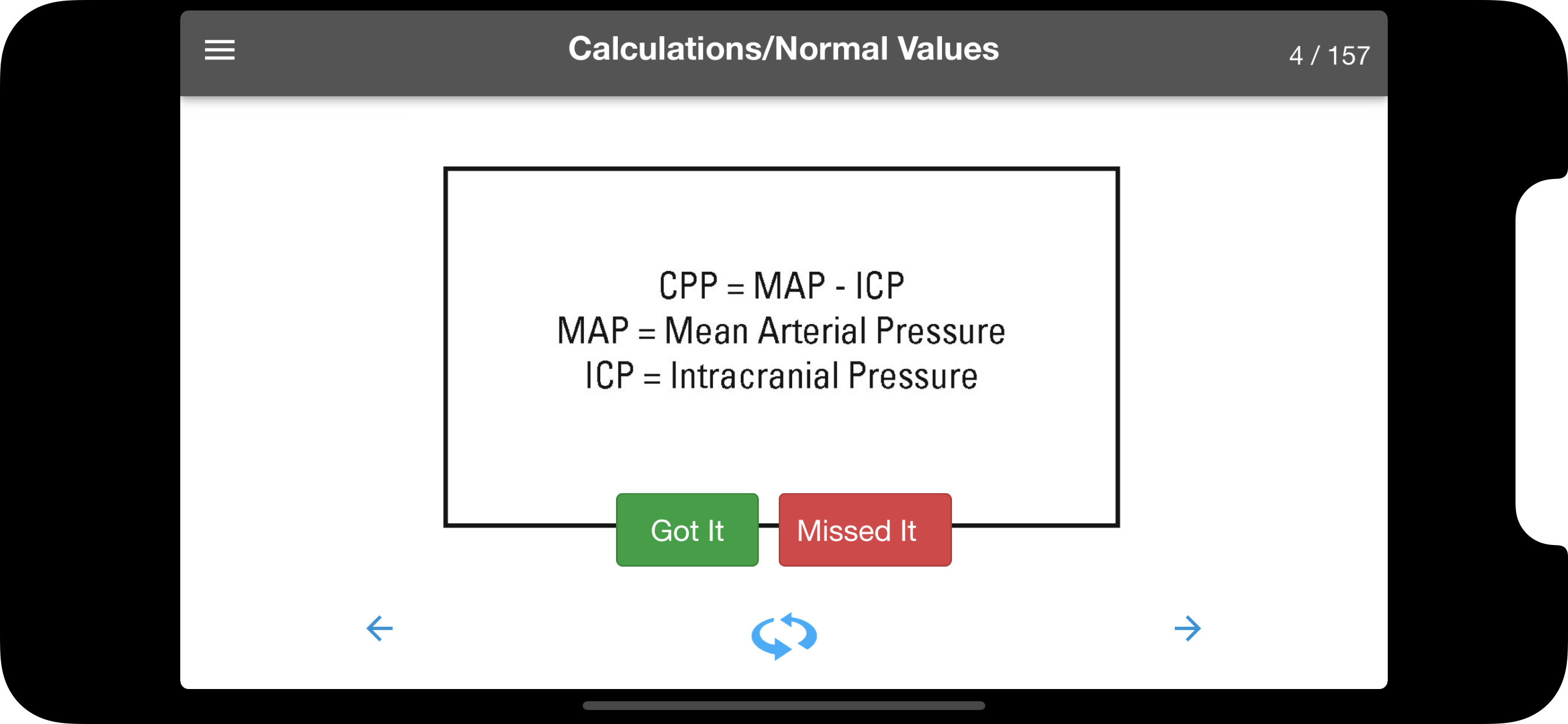 CRT/RRT Flash Cards screenshot 4