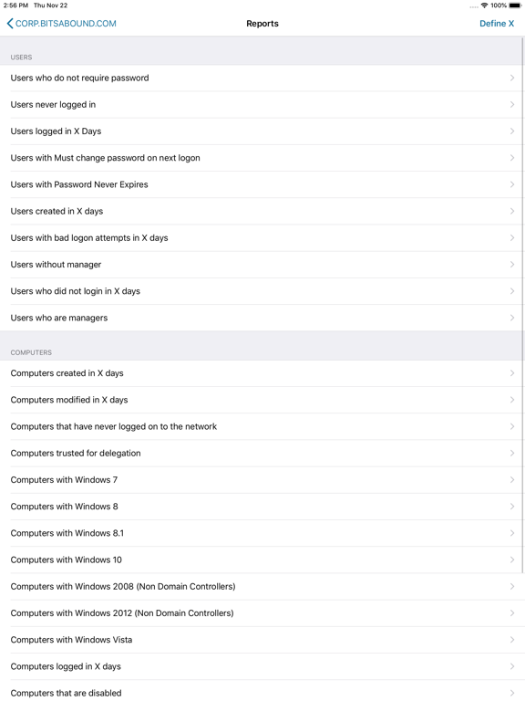 Screenshot #5 pour Active Directory Assist Pro