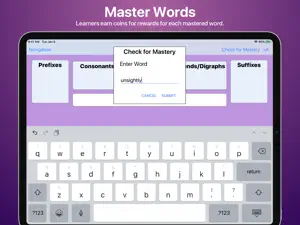 WordBuilder Intervention screenshot #4 for iPad