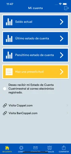 Captura 3 de Afore Coppel para iphone