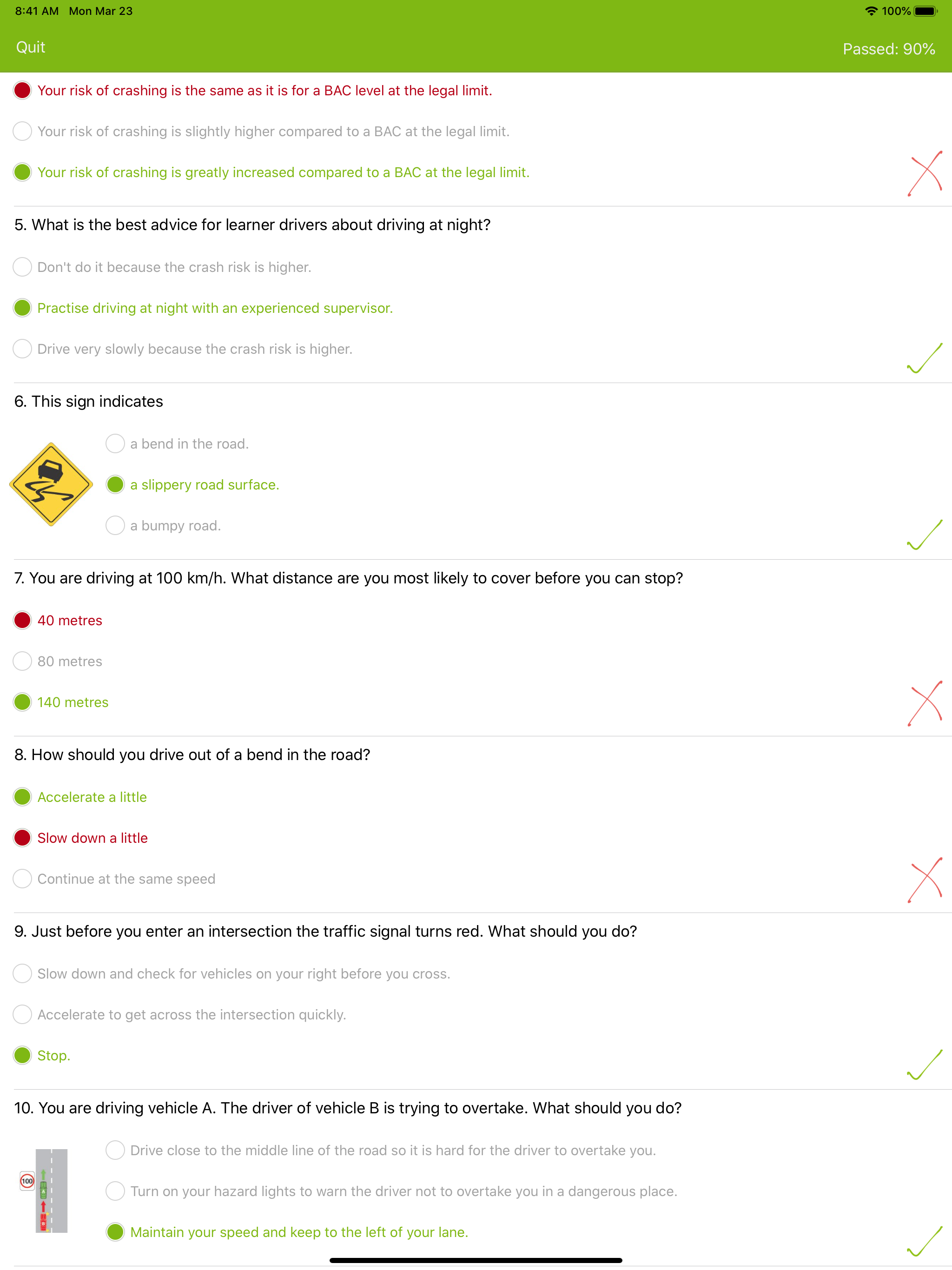 LearnerPermitTest - VicRoads