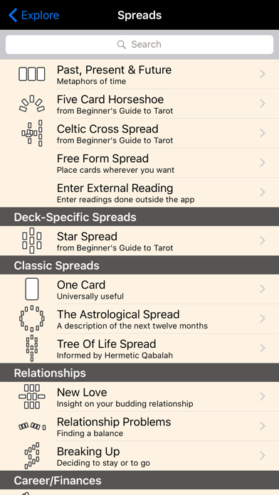 Screenshot #3 pour Beginner's Guide to Tarot