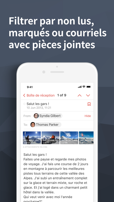Screenshot #3 pour Appli pour Gmail
