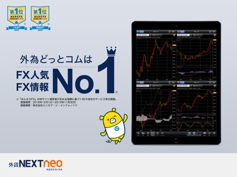 FX取引-外貨ネクストネオ for iPadのおすすめ画像1