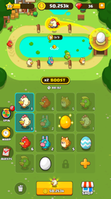 Merge Chicken - Idle Tycoon screenshot