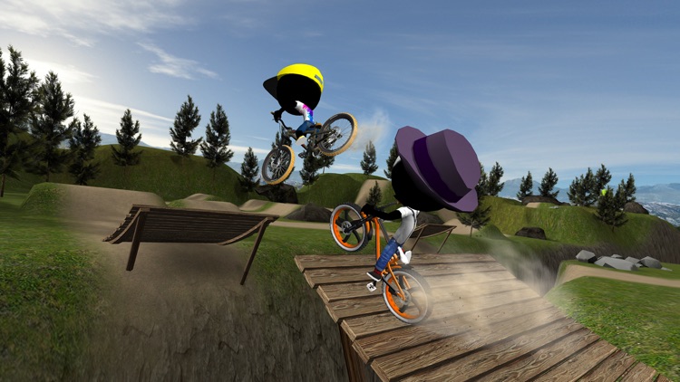 Stickman Bike Battle screenshot-0