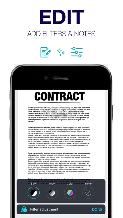 Scanner - Edit PDF & documents screenshot-5