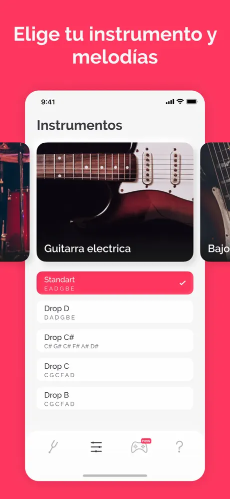 Afinador: guitarra,ukulele
