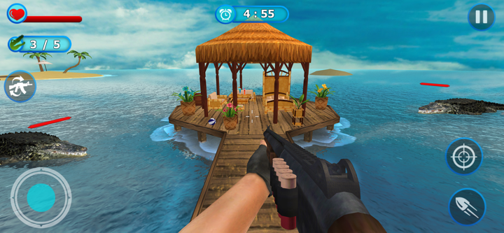 Crocodile Sniper Hunting screenshot 4
