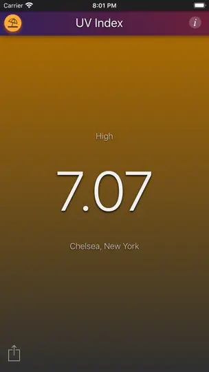 UV Index - App iPhone-skjermbilde 4