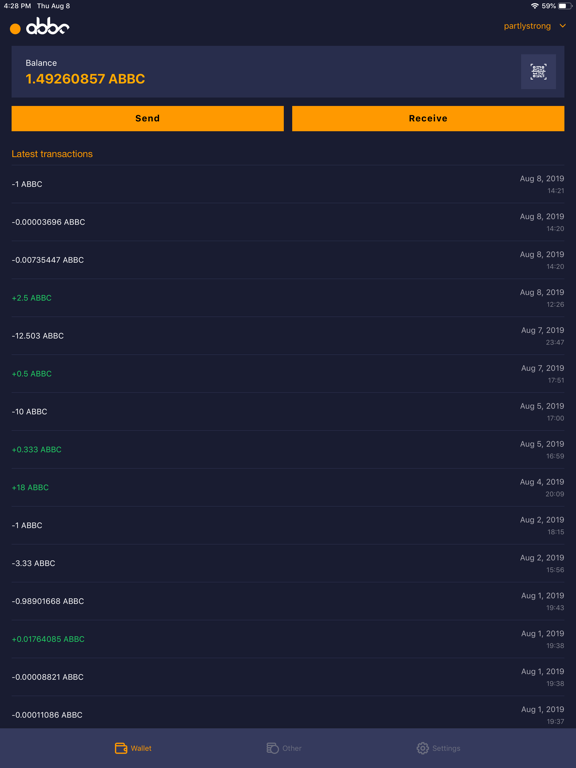 Screenshot #4 pour Aladdin Wallet
