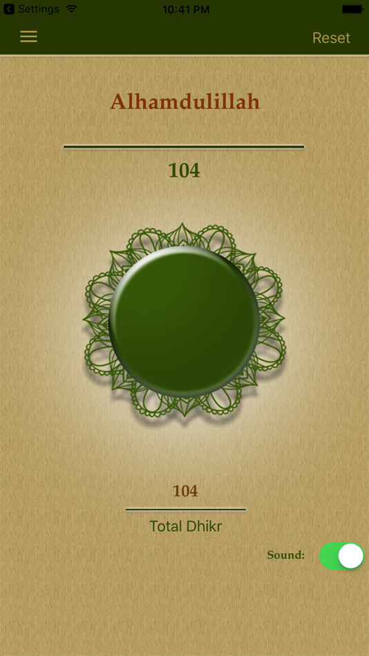 #1. Dhikr Counter - Qibla Finder (iOS) By: Selcuk Goktuna