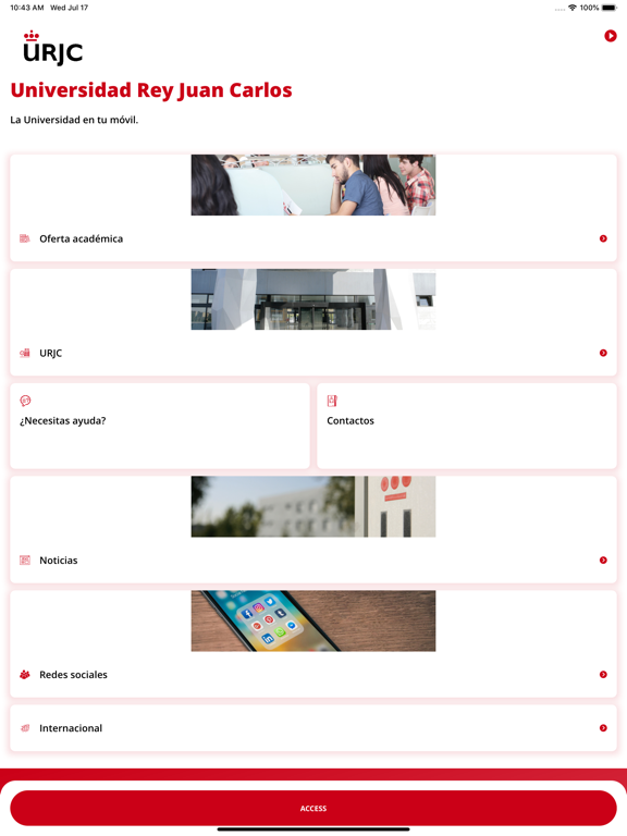 Screenshot #4 pour URJC App Univ. Rey Juan Carlos