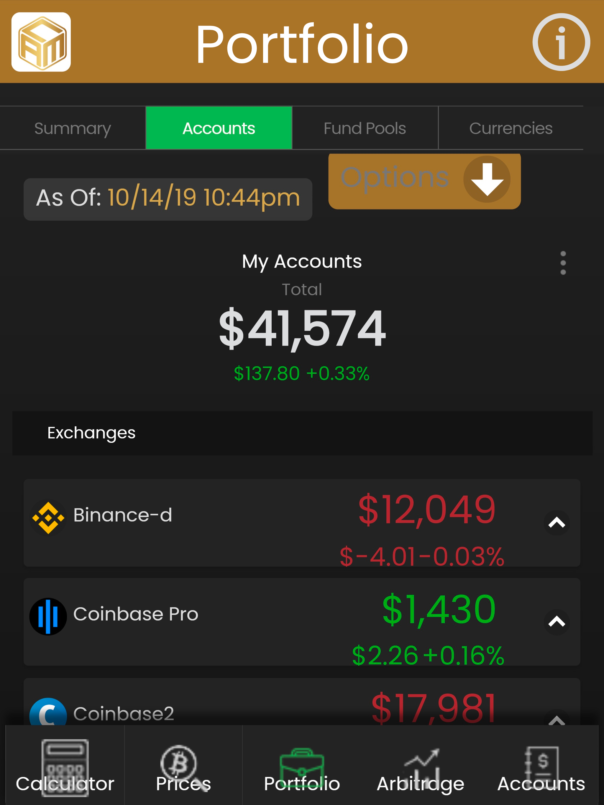 Crypto Account Manager screenshot 8