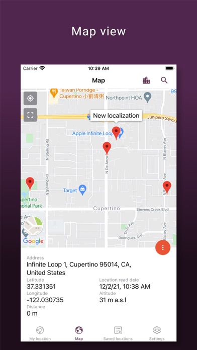 My GPS Location ° Screenshot
