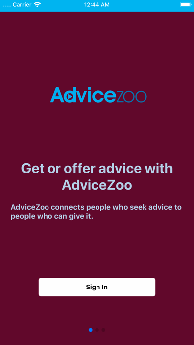 Screenshot #1 pour Advice Zoo