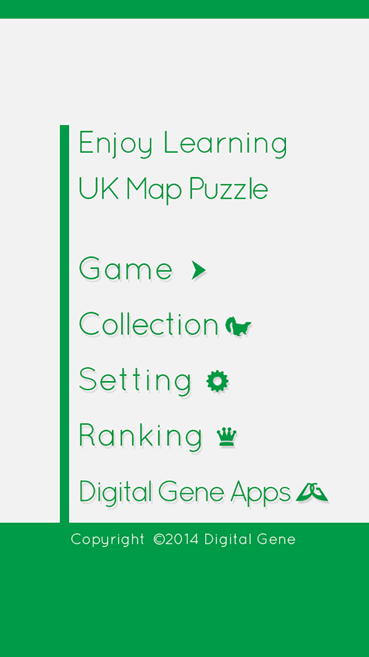 #5. Enjoy Learning UK Map Puzzle (iOS) 由: Plus Inc. (Japan)
