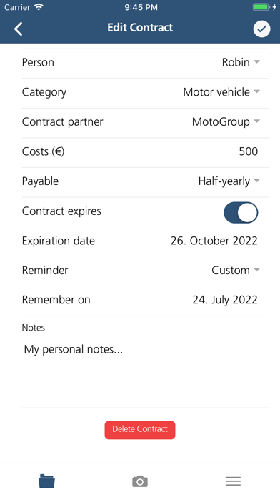 App screenshot