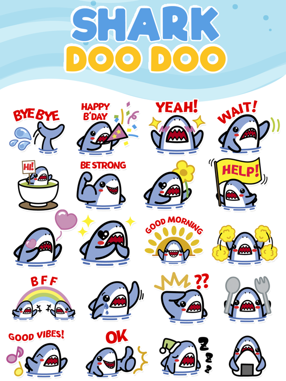 Screenshot #4 pour Shark Doo Doo: Sticker App
