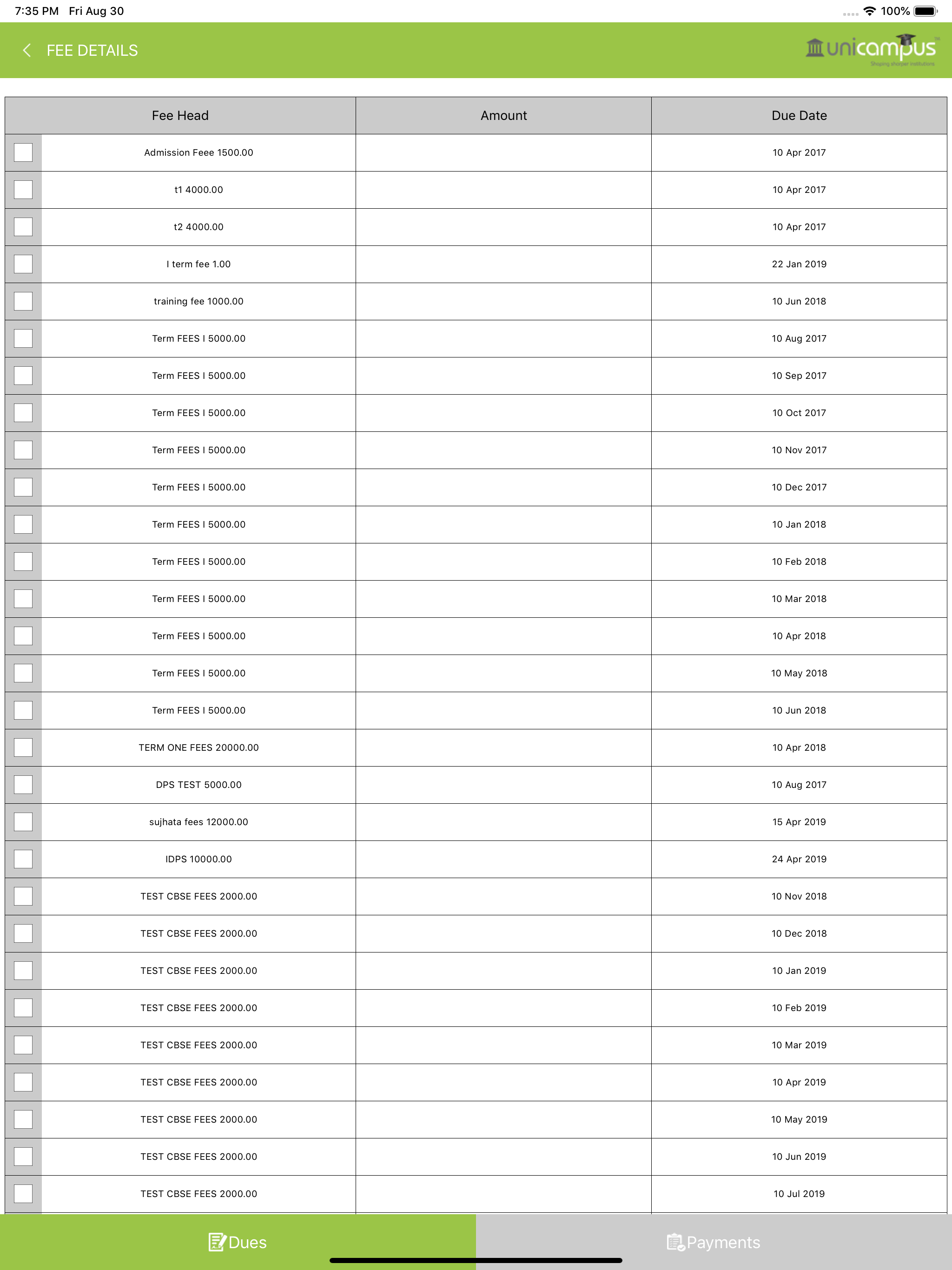 Unicampus screenshot 13