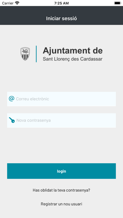 Screenshot #1 pour Incidències Sant Llorenç
